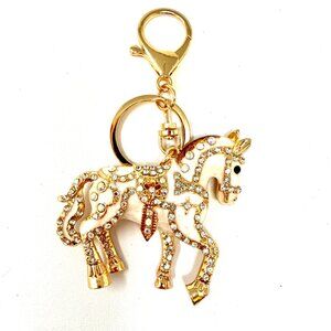 🆕💖NEW REALEASE Ivory Carousel Horse Handbag Charm